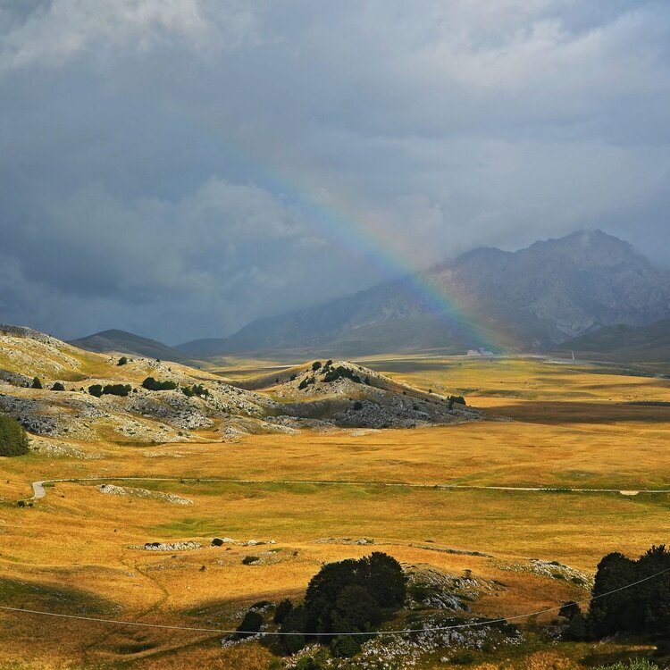 Paesaggio del Campo Imperatore, conosciuto come il piccolo Tibet in Italia | © USRC Abruzzo