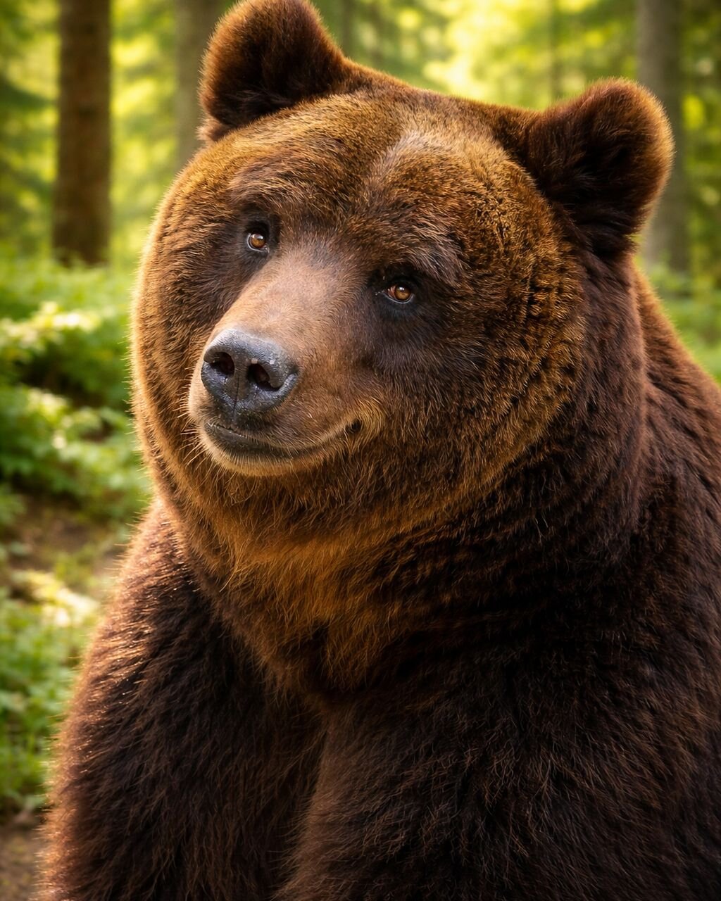 Primo piano dell'orso marsicano abitante degli Appennini abruzzesi | © Pixabay ottimizzata con IA